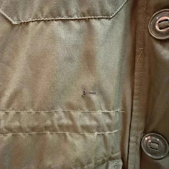 Vintage Military Field Jacket - Olive Green - Picture 5 of 6